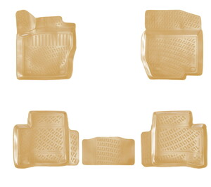 Mercedes-Benz ML Serisi / 63 AMG 2006-2011 W164 Havuzlu Paspas Bej #1