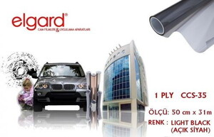 Elgard CCS-35 50cm x 31m Açık Siyah Çizilmez Cam Filmi #1