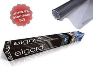 Elgard CCS-05 50cm x 6m Koyu Siyah Çizilmez Cam Filmi #1