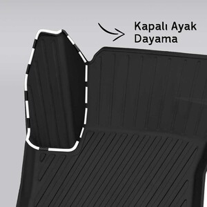 Rizline Premium Renault Megane 4 Sedan 2016-2023 Havuzlu Paspas #4