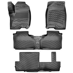Cadillac Escalade 2021 Sonrası Havuzlu Paspas |  ESV Bench Seating 8 Koltuklu #1