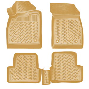 Opel Astra J 2009 Sonrası Havuzlu Paspas Bej #1