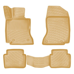 Mercedes-Benz C Serisi 2022 Sonrası W206 Havuzlu Paspas Bej #1