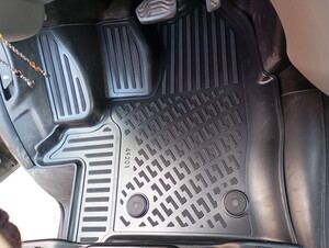 Ford Tourneo Custom 2012-2023 Havuzlu Paspas | Şoför +1 Yolcu Koltuğu - Otomatik Vites #3
