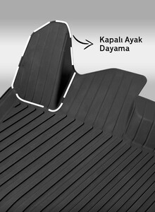 Rizline Premium Togg T10F 2025 Sonrası Havuzlu Paspas #4