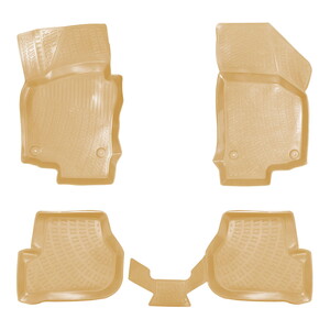 Volkswagen Golf 6 2008-2012 Havuzlu Paspas Bej #1