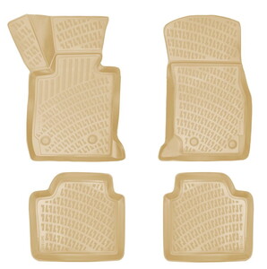 Bmw 3 Serisi E92 2007-2013 Havuzlu Paspas | Bej #1