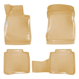 Mercedes-Benz S Serisi 2014-2020 W222 Havuzlu Paspas | Bej Kısa Şasi #1