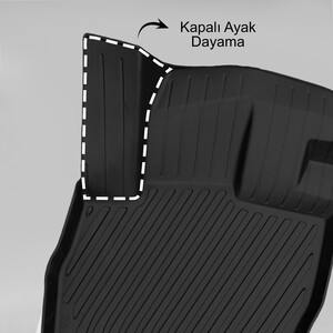 Rizline Premium Seat Leon 2012-2020 Havuzlu Paspas #4