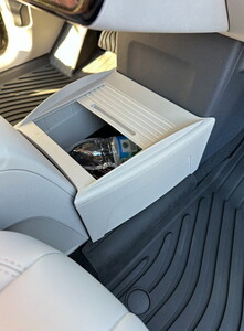 Togg T10X Organizer Ön Konsol Ara Saklama Kutusu | Krem #3