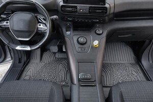 Rizline Premium Opel Combo 2019 Sonrası Havuzlu Paspas | Katlanabilir Ön Yolcu Koltuğu #2