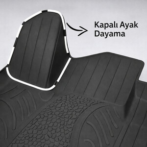 Rizline Premium Opel Combo Panelvan 2019 Sonrası Havuzlu Paspas #2